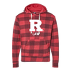 Triblend Hooded Pullover Sweatshirt Law School