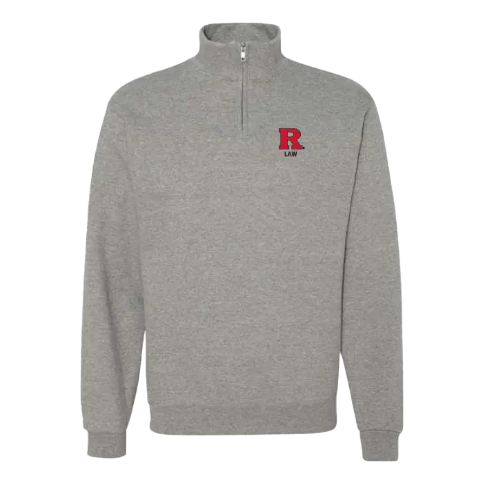 RU Quarter-Zip Sweatshirt Law School
