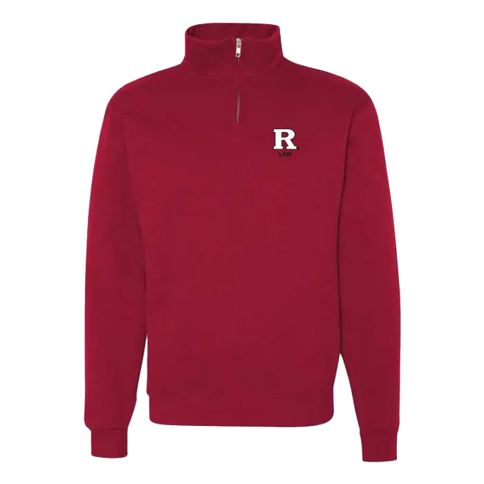 RU Quarter-Zip Sweatshirt Law School