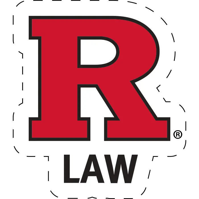 RU Law 4" Die Cut Magnet Law School
