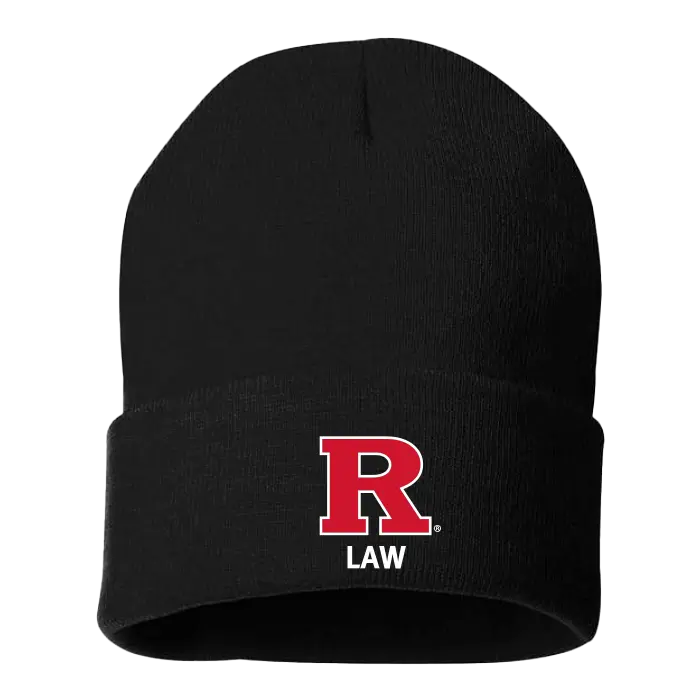 RU Cuffed Beanie Law School