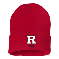 RU Cuffed Beanie Law School