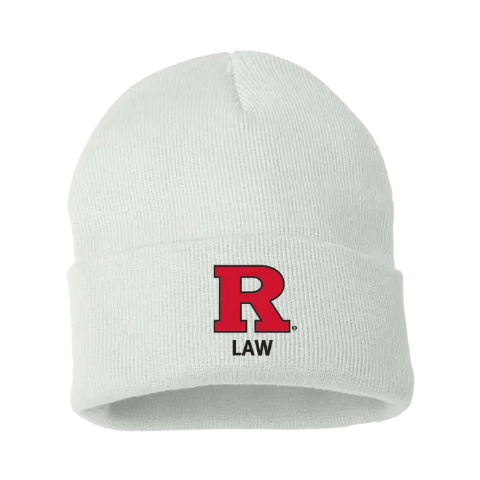 RU Cuffed Beanie Law School