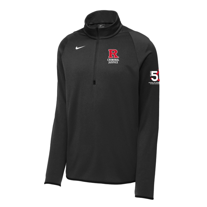 Nike Quarter Zip Fleece Rutgers Criminal Justice