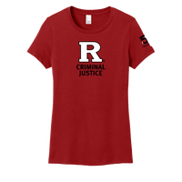 Women's Short Sleeve T-Shirt Rutgers Criminal Justice