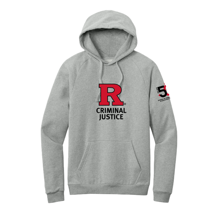 Fleece Hoody Rutgers Criminal Justice