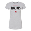 RU Women's Slim Fit Fine Jersey T-Shirt Robert Wood Johnson Medical School