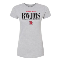 RU Women's Slim Fit Fine Jersey T-Shirt Robert Wood Johnson Medical School