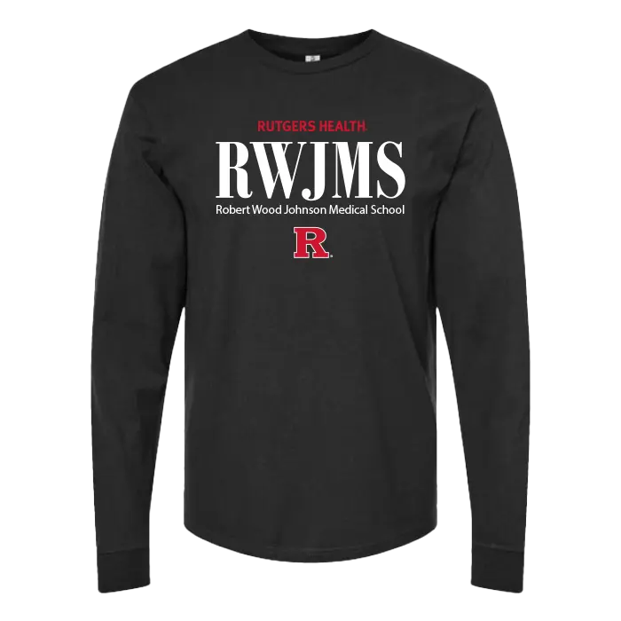 RU Long Sleeve T-Shirt Robert Wood Johnson Medical School
