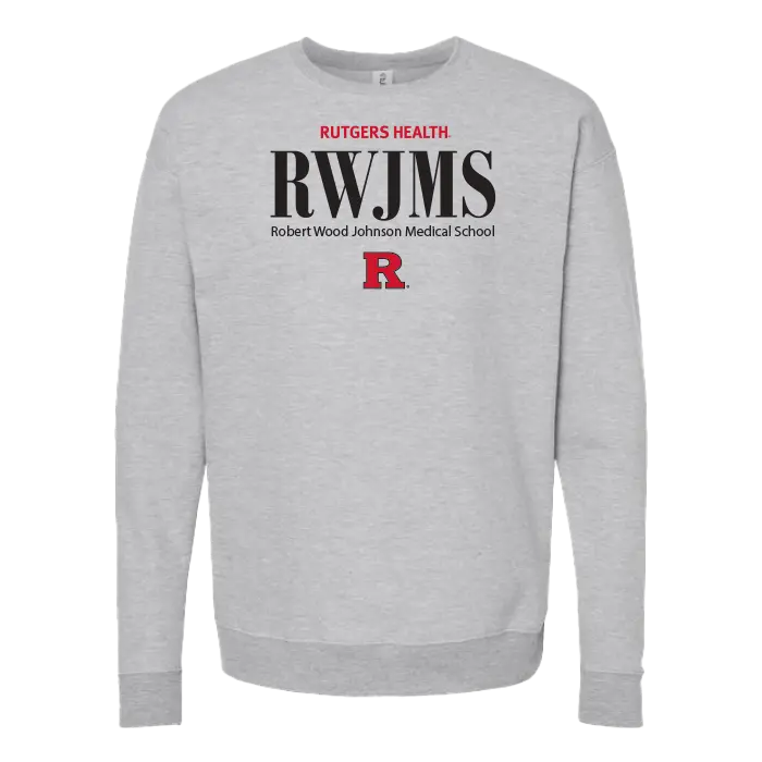 RU Crewneck Sweatshirt Robert Wood Johnson Medical School