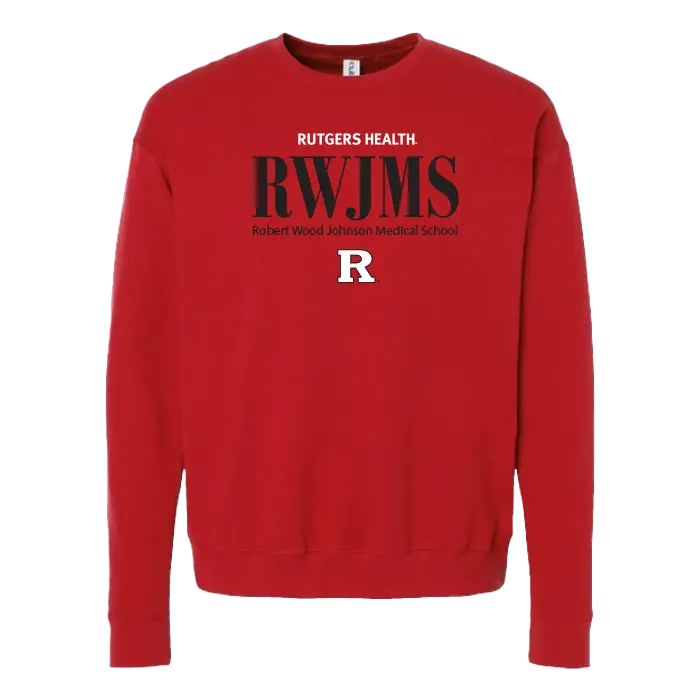RU Crewneck Sweatshirt Robert Wood Johnson Medical School