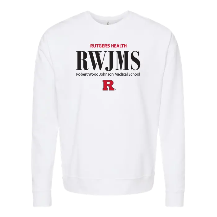 RU Crewneck Sweatshirt Robert Wood Johnson Medical School