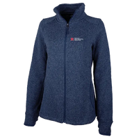 Women's Heathered Fleece Jacket Robert Wood Johnson Medical School