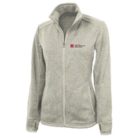 Women's Heathered Fleece Jacket Robert Wood Johnson Medical School