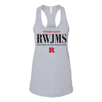 RU Women's Jersey Racerback Tank Robert Wood Johnson Medical School