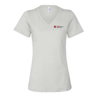 RU Women's Relaxed Jersey V-Neck Tee Robert Wood Johnson Medical School