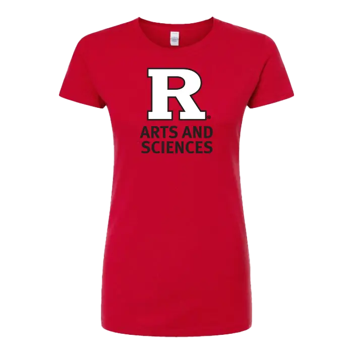 RU Women's Slim Fit Fine Jersey T-Shirt School of Arts & Sciences