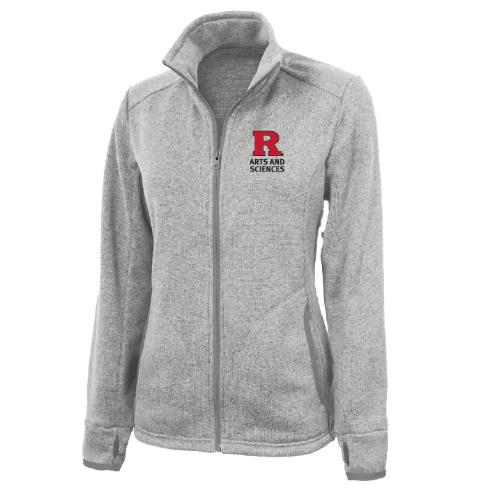 Women's Heathered Fleece Jacket School of Arts & Sciences