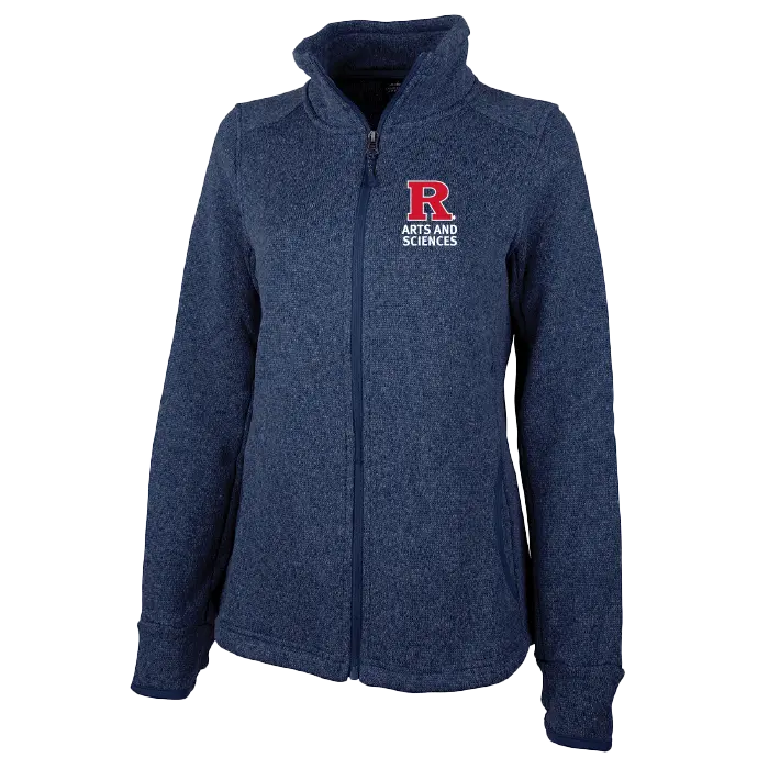 Women's Heathered Fleece Jacket School of Arts & Sciences