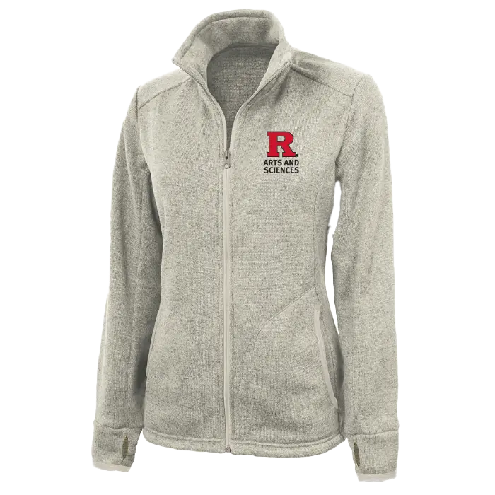 Women's Heathered Fleece Jacket School of Arts & Sciences