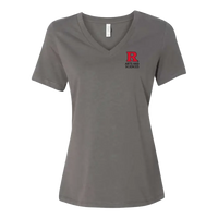 RU Women's Relaxed Jersey V-Neck Tee School of Arts & Sciences