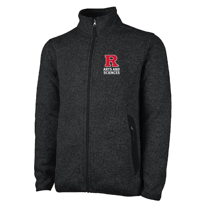 Men's Heathered Fleece Jacket School of Arts & Sciences