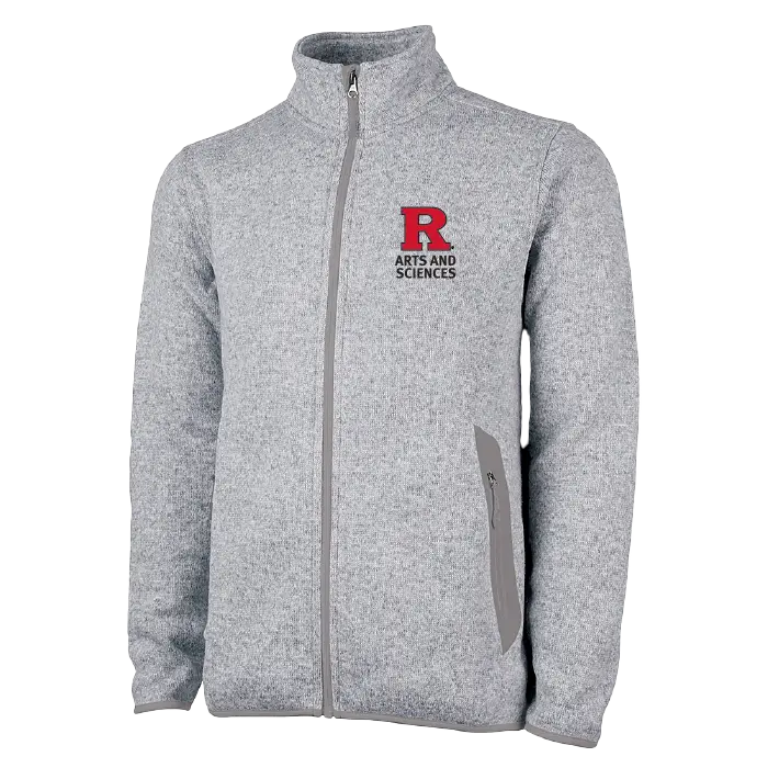 Men's Heathered Fleece Jacket School of Arts & Sciences