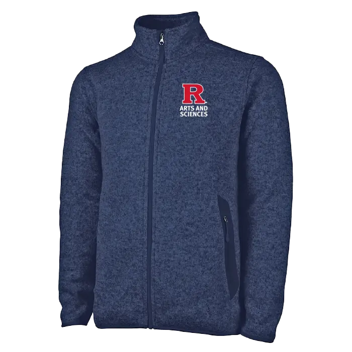 Men's Heathered Fleece Jacket School of Arts & Sciences