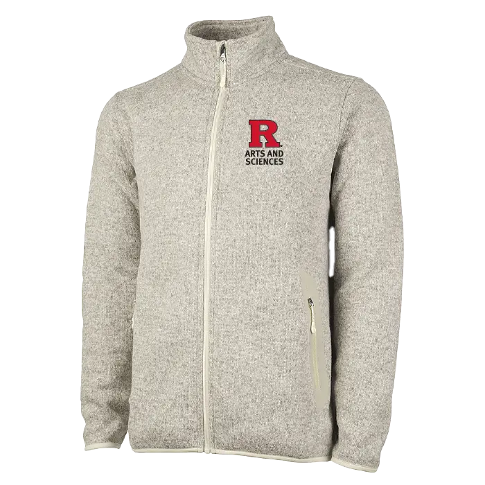 Men's Heathered Fleece Jacket School of Arts & Sciences
