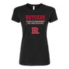 RU Women's Slim Fit Fine Jersey T-Shirt School of Management & Labor Relations