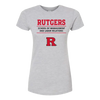 RU Women's Slim Fit Fine Jersey T-Shirt School of Management & Labor Relations