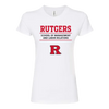 RU Women's Slim Fit Fine Jersey T-Shirt School of Management & Labor Relations
