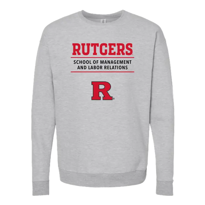 RU Crewneck Sweatshirt School of Management & Labor Relations