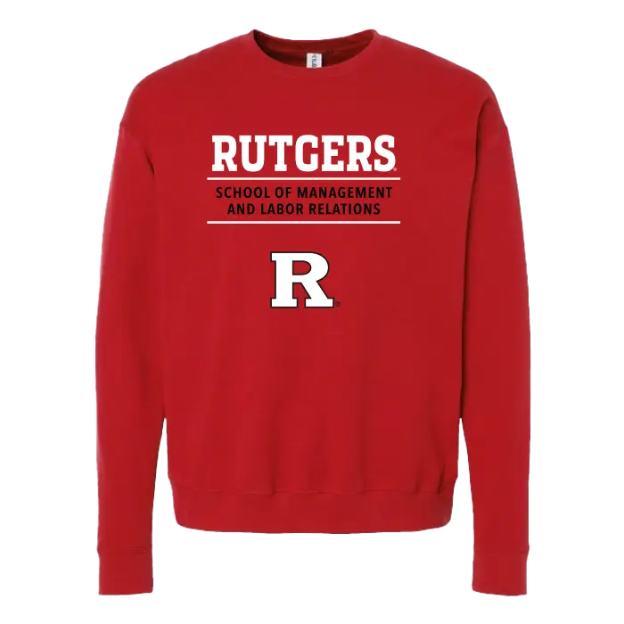 RU Crewneck Sweatshirt School of Management & Labor Relations