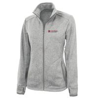 Women's Heathered Fleece Jacket School of Management & Labor Relations