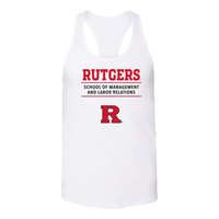RU Women's Jersey Racerback Tank School of Management & Labor Relations