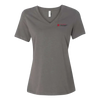 RU Women's Relaxed Jersey V-Neck Tee School of Management & Labor Relations