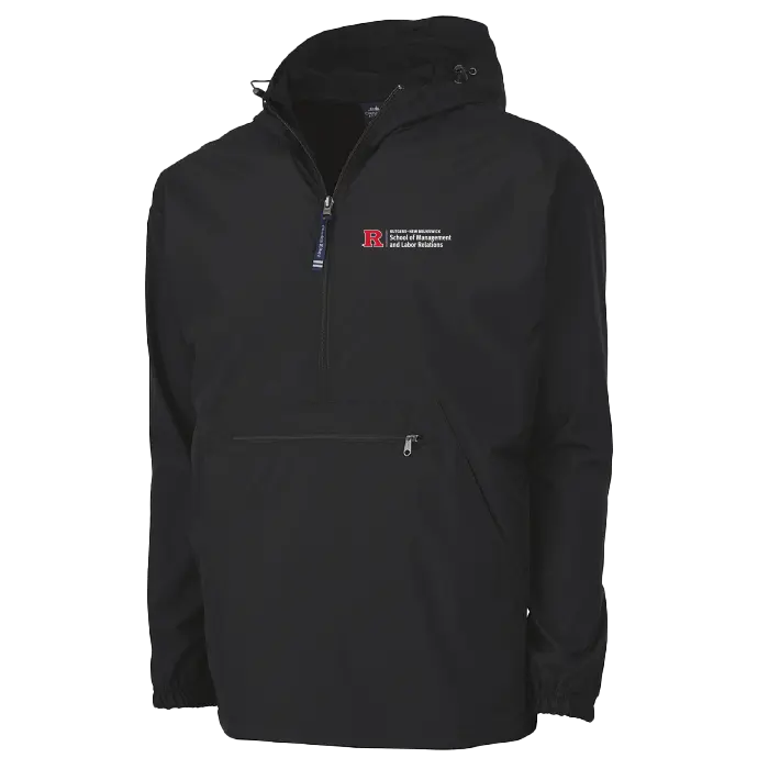 RU Pullover Rain Jacket School of Management & Labor Relations