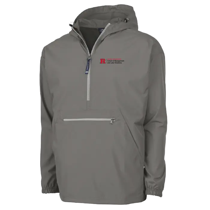 RU Pullover Rain Jacket School of Management & Labor Relations