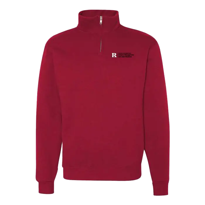RU Quarter-Zip Sweatshirt School of Management & Labor Relations
