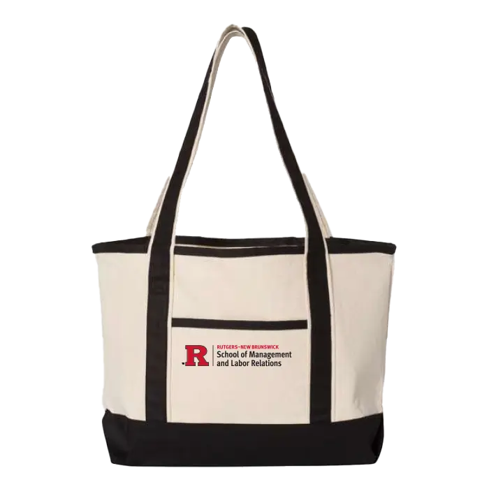 RU 20L Deluxe Tote School of Management & Labor Relations