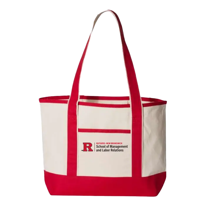 RU 20L Deluxe Tote School of Management & Labor Relations