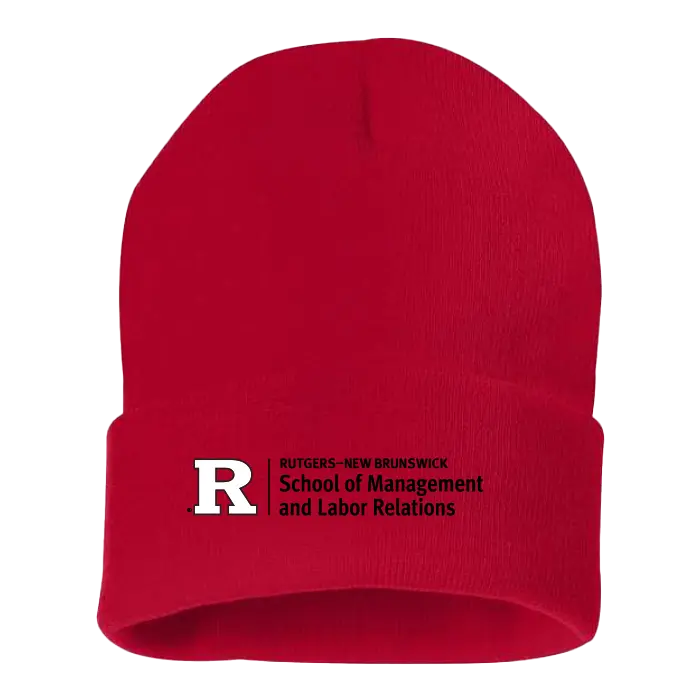 RU Cuffed Beanie School of Management & Labor Relations