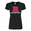 RU Women's Slim Fit Fine Jersey T-Shirt School of Engineering