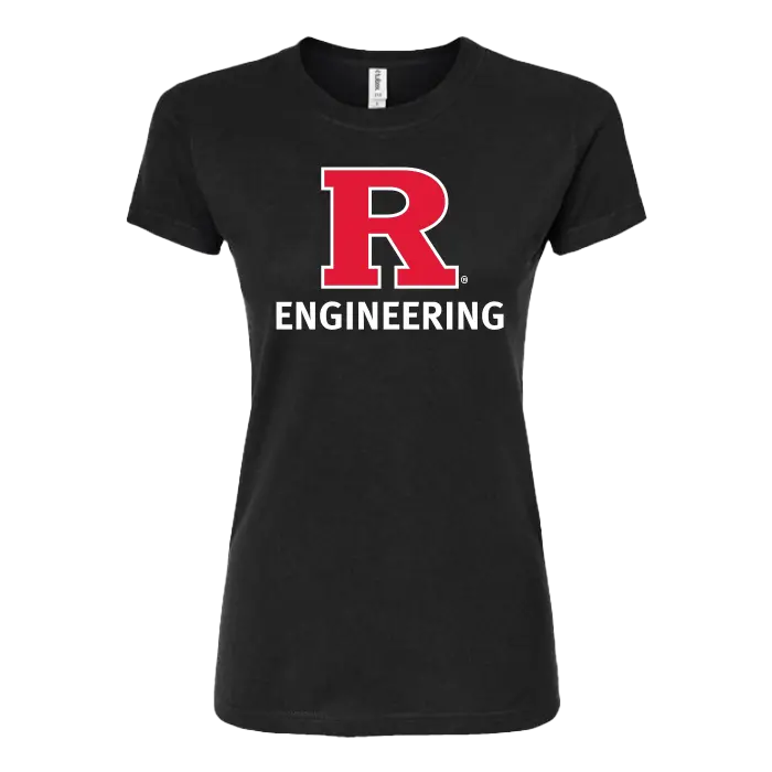 RU Women's Slim Fit Fine Jersey T-Shirt School of Engineering