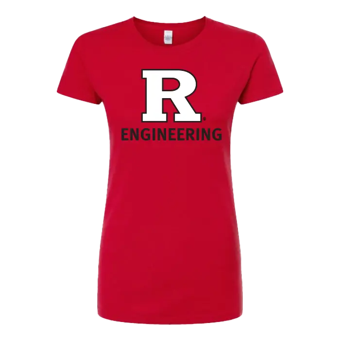 RU Women's Slim Fit Fine Jersey T-Shirt School of Engineering