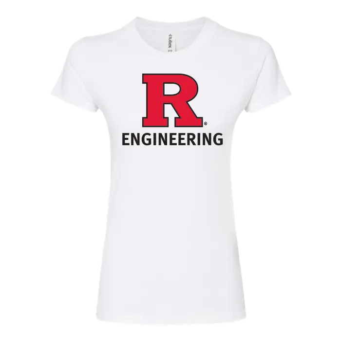 RU Women's Slim Fit Fine Jersey T-Shirt School of Engineering