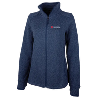 Women's Heathered Fleece Jacket School of Engineering