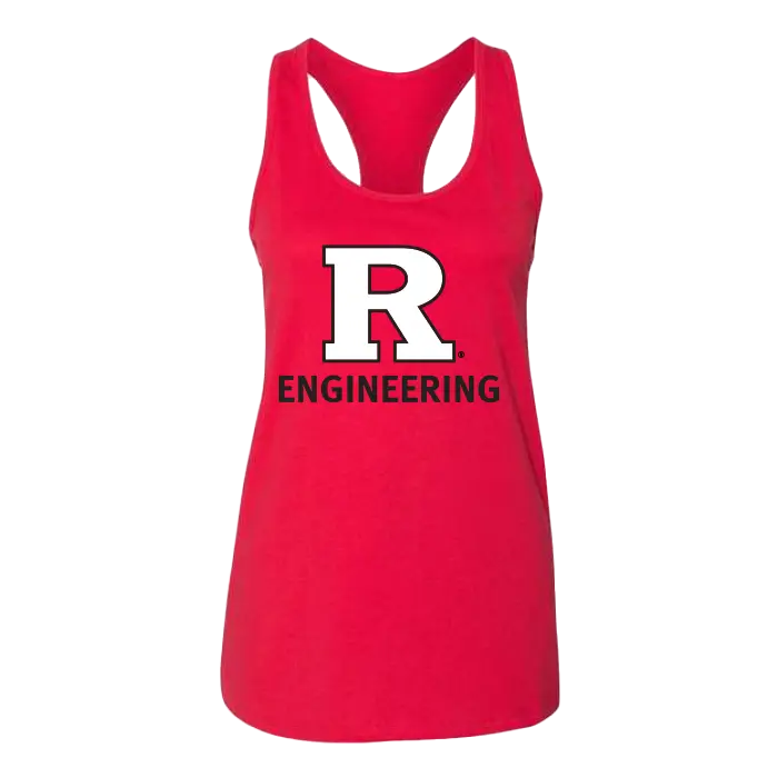 RU Women's Jersey Racerback Tank School of Engineering