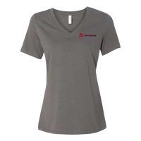 RU Women's Relaxed Jersey V-Neck Tee School of Engineering